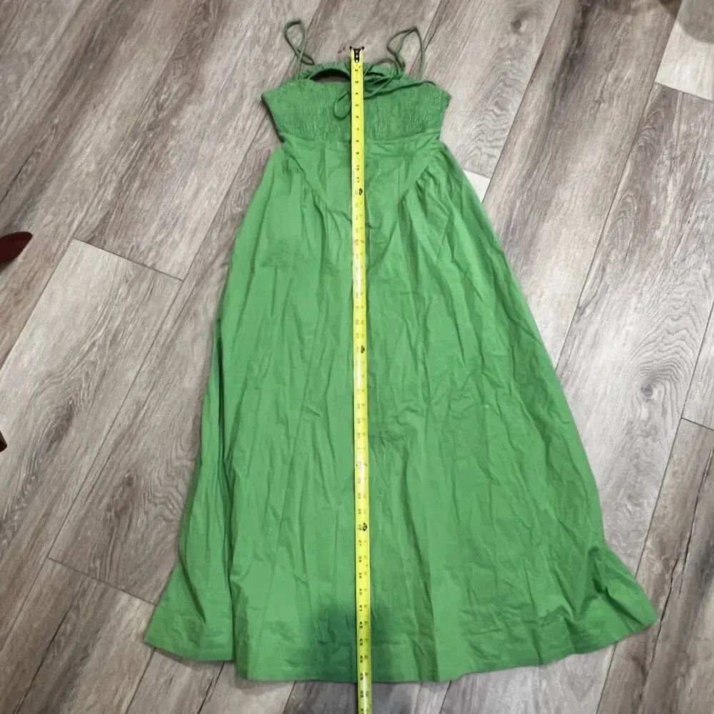 FREE PEOPLE Women's Fifi Midi Dress Size S In Green